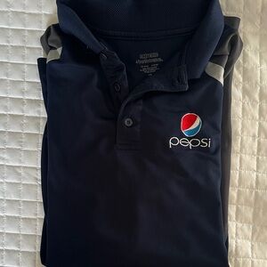 Pepsi Dark Blue Polo with Logo